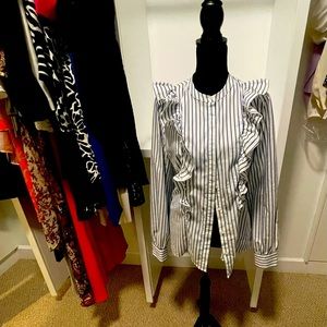 Banana Republic Ruffle Blouse